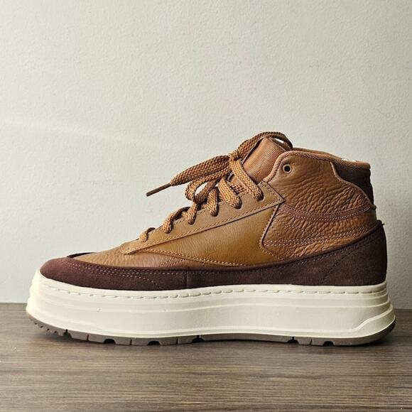 REEBOK Women's Club C Double GEO Mid Shoe Sneaker Size 8 Brown NWT - Picture 4 of 7